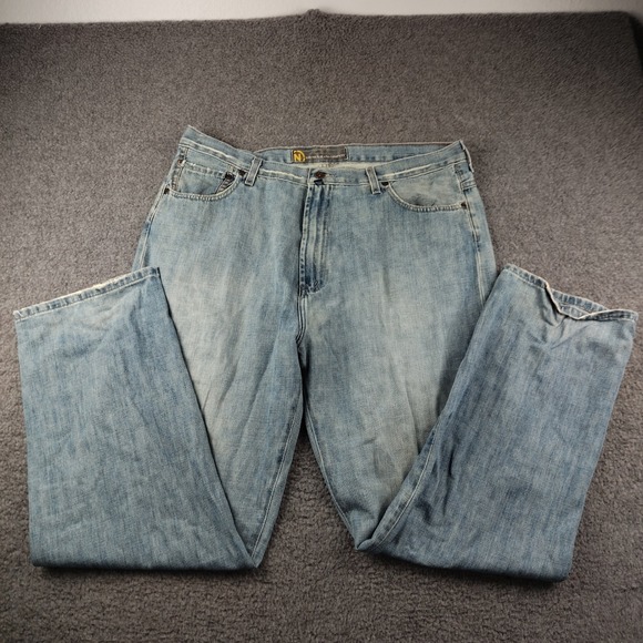 Nautica Other - Nautica Jeans Mens 38x32 Light Wash Relaxed Straight Baggy Y2K Skater Faded